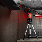 Лазерный уровень самовыравнивающийся, 150 мм, штатив 1150 мм, набор в пластиковом кейсе Matrix