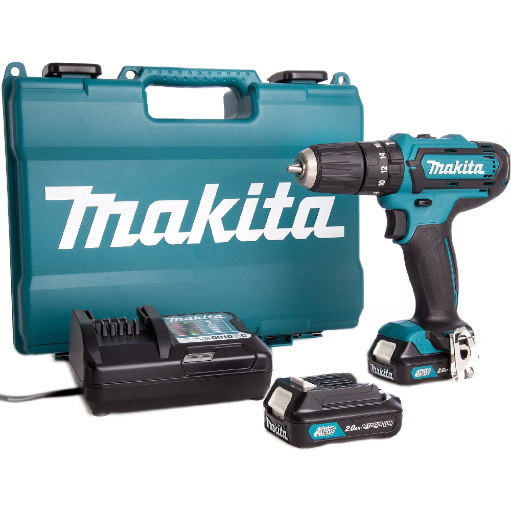 Аккумуляторная ударная дрель-шуруповер Makita HP333DWAE