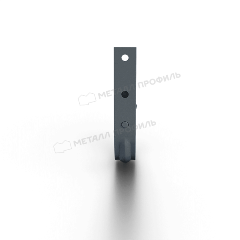 Держатель желоба карнизный МЕТАЛЛ ПРОФИЛЬ Foramina Freeze D125х132 Grey
