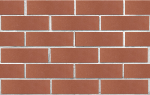 Кирпич керамический ЛСР одинарный Тёмно-красный гладкий