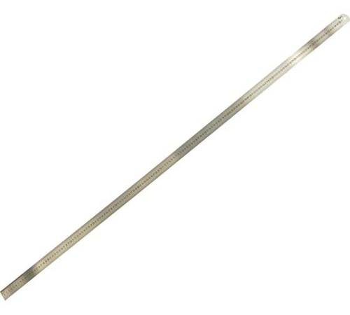 Линейка металлическая с двусторонней шкалой 1500х39мм GRIFF D112023