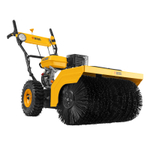 Гибридная снегоуборочная машина с функц. подметания SWB-600, 212 сс, руч. старт, 2 насадки Denzel