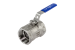 Ридан BVS-R 082X4607R — Шаровый кран резьбовой DN50 PN63, с рукояткой, корпус — коррозионностойкая сталь, шар — коррозионностойкая сталь AISI316; уплотнение по шару R-PTFE (15% C)