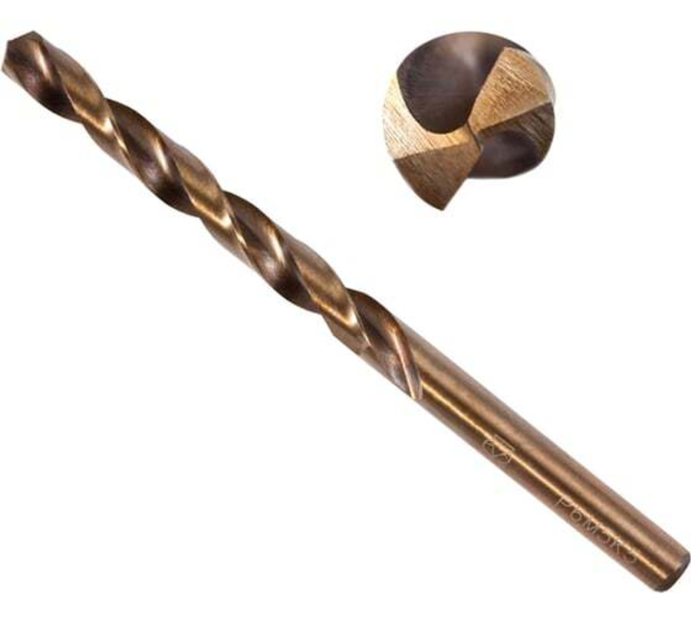 Сверло по металлу (8.3х75х117 мм; ц/х; Р6М5К5; А1) GRIFF a112083