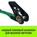 Ремень стяжной HITCH RS REGULAR 100:1000:6 (25мм, STF100DaN, 1T, 6М), комплект 2 шт