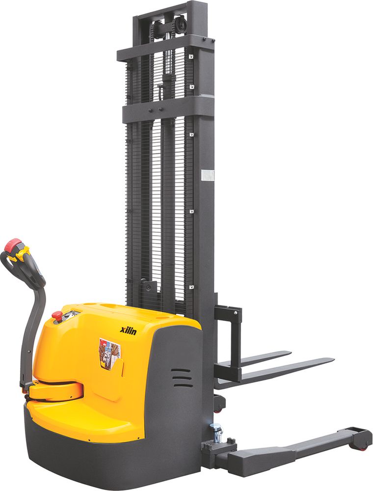 Штабелер самоходный 1,5 т 5,6 м XILIN CTDR15-III 24/200 В/Ач раздвижные вилы и опоры