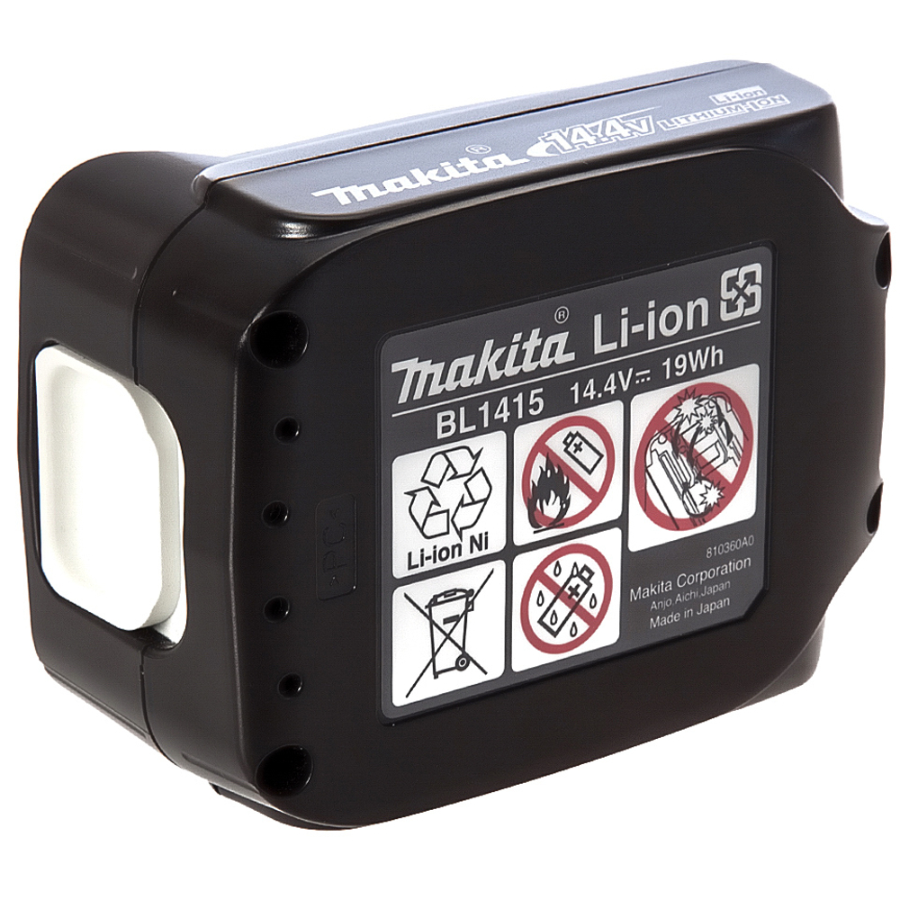 Аккумулятор LXT, Li-Ion, 14.4 В, 1.3 Ач, BL1415 Makita 638586-0