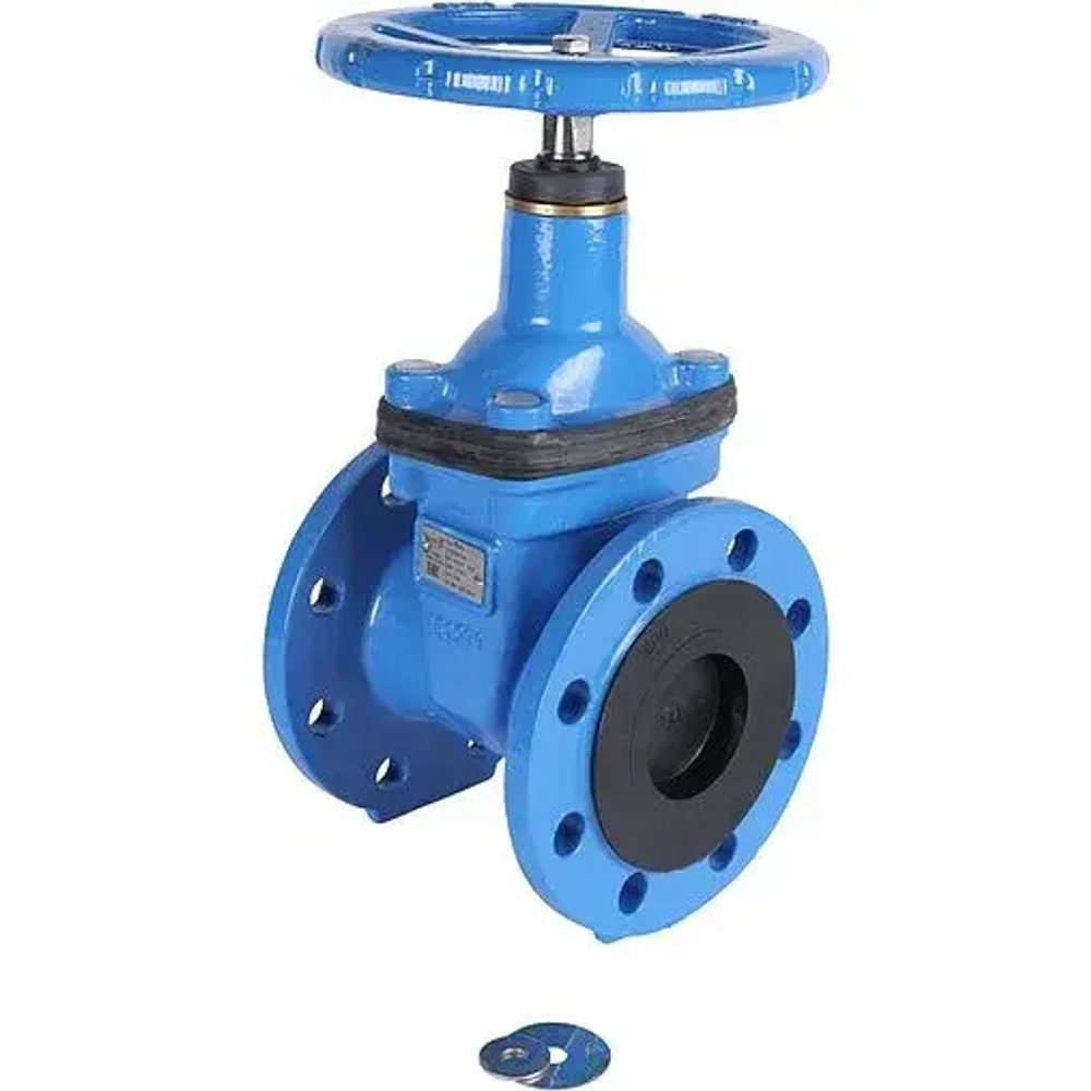 Задвижка с обрезиненным клином фланцевая Ду80 Ру16 Tecofi VOC4241C-00EP0080
