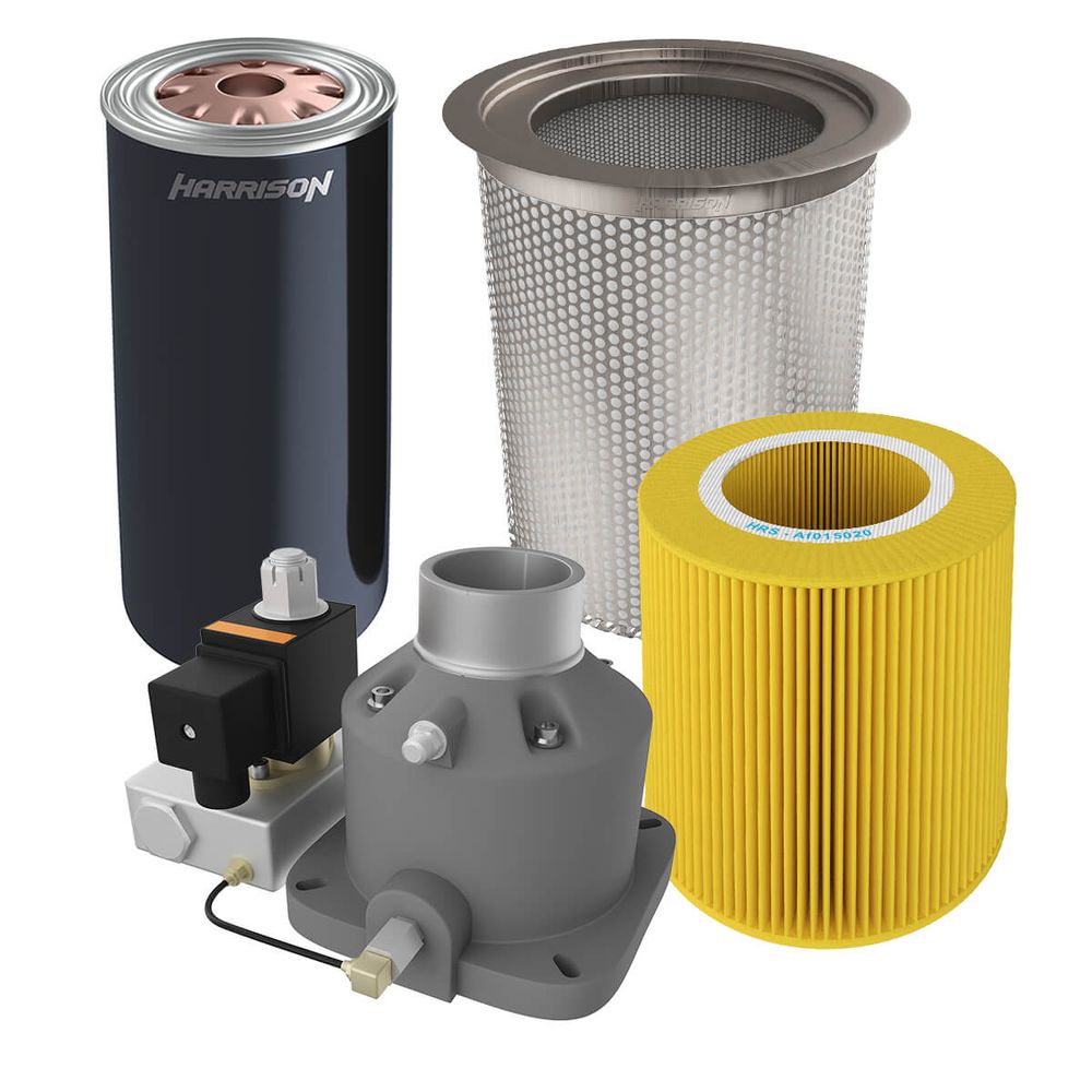 HRS-SK5.5-6 Сервисный комплект для компрессора HARRISON 5.5 кВт 6000/12000 мч