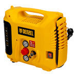 Компрессор воздушный DL1300, 10 бар, 1,3 кВт 180 л/мин 5 л, с набором аксессуаров Denzel