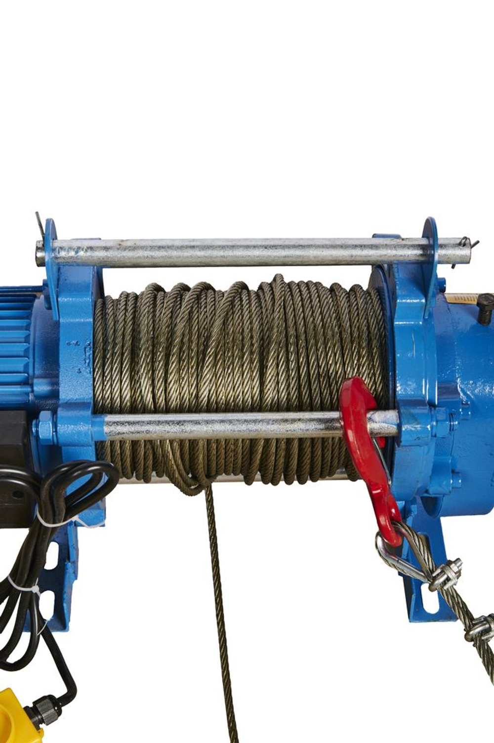 Лебедка электрическая 500/1000 кг 70/35 м с канатом 380 В TOR KCD