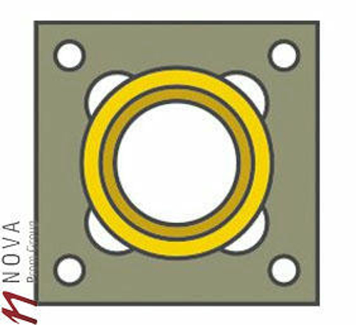 Крышка прочистки "Ecoosmose" D=120 мм. КП 120