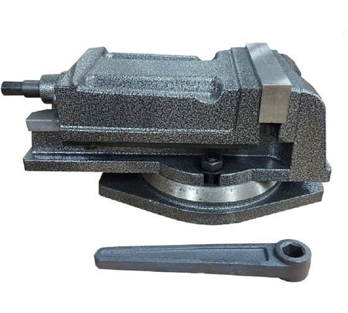 Станочные тиски GRIFF 125мм, 100мм, 16кг, поворотные, с закр. винтом, серия QH b241003