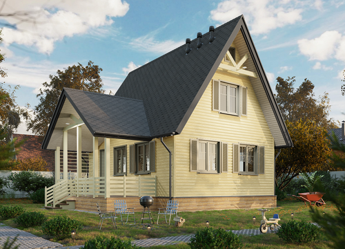 Внешний угол желоба 90° Standard, серый