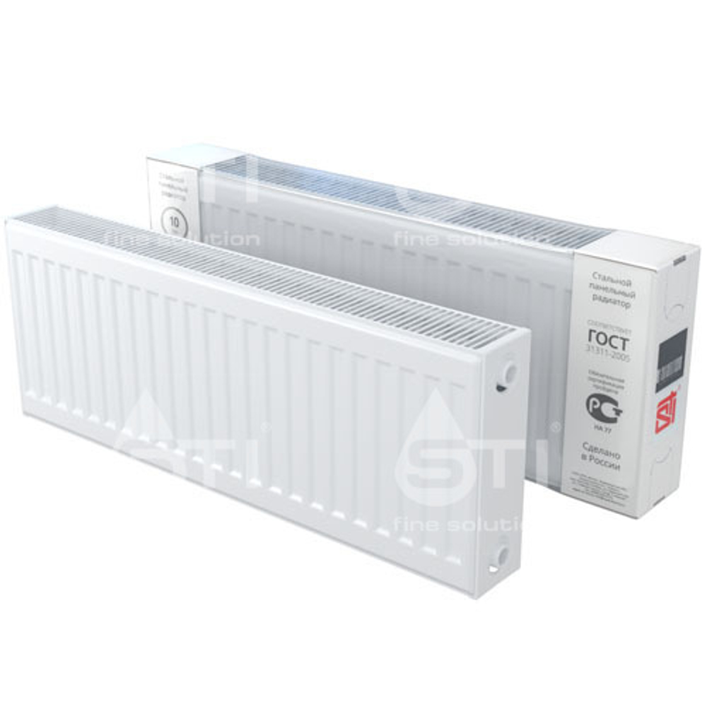 Стальной панельный радиатор STI Compact 22-300-1200