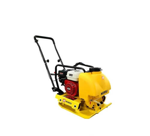 Виброплита бензиновая прямоходная (колесный комплект, бак для воды) NORSU RF-80TH