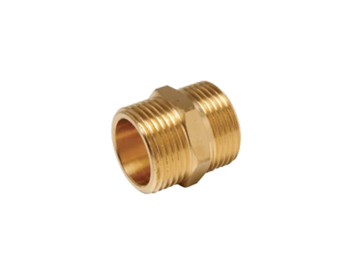 Ниппель латунный UNIPUMP 1" нр х 1.25" нр