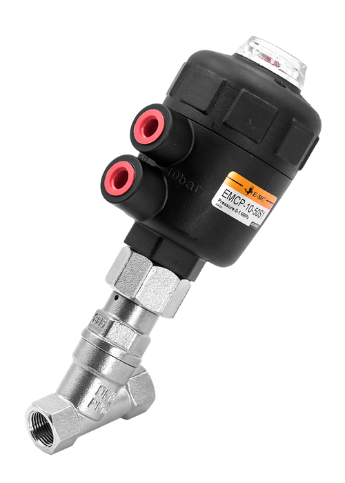 Клапан из нержавеющей стали с полимерным приводом EMCP-40-63S2