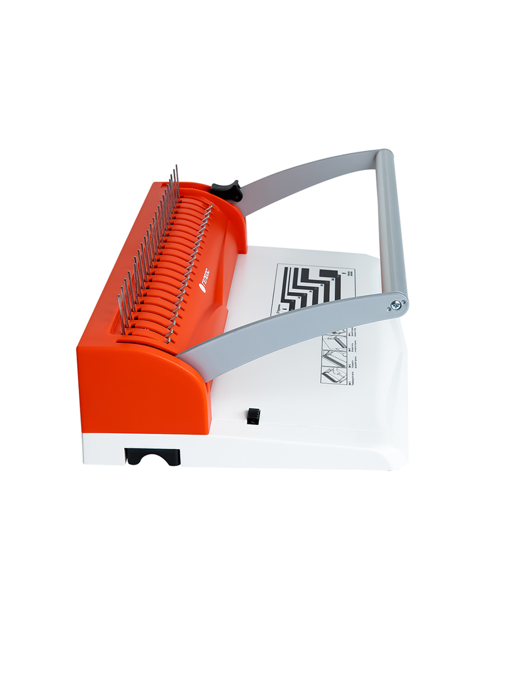 Переплетчик ГЕЛЕОС БП-13+ бело-красный от ГЕЛЕОС