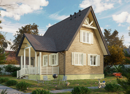 Угол Алтай, Корица для фасадных панелей