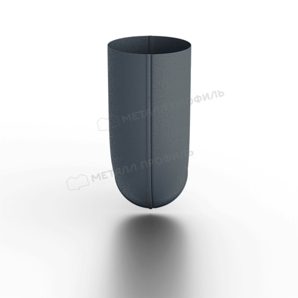 Колено сливное МЕТАЛЛ ПРОФИЛЬ Foramina Freeze D100 Grey