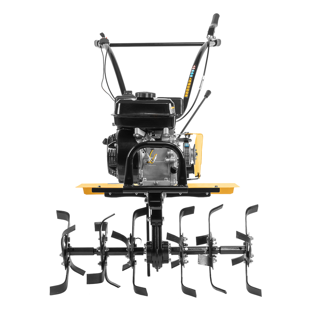 Мотоблок DPT-270, 7 л.с., ремен.сцеп, шир 85 см, глуб 35 см,фрез 3х4,ШОМ,скор 2В/1Н,кол 8" Denzel