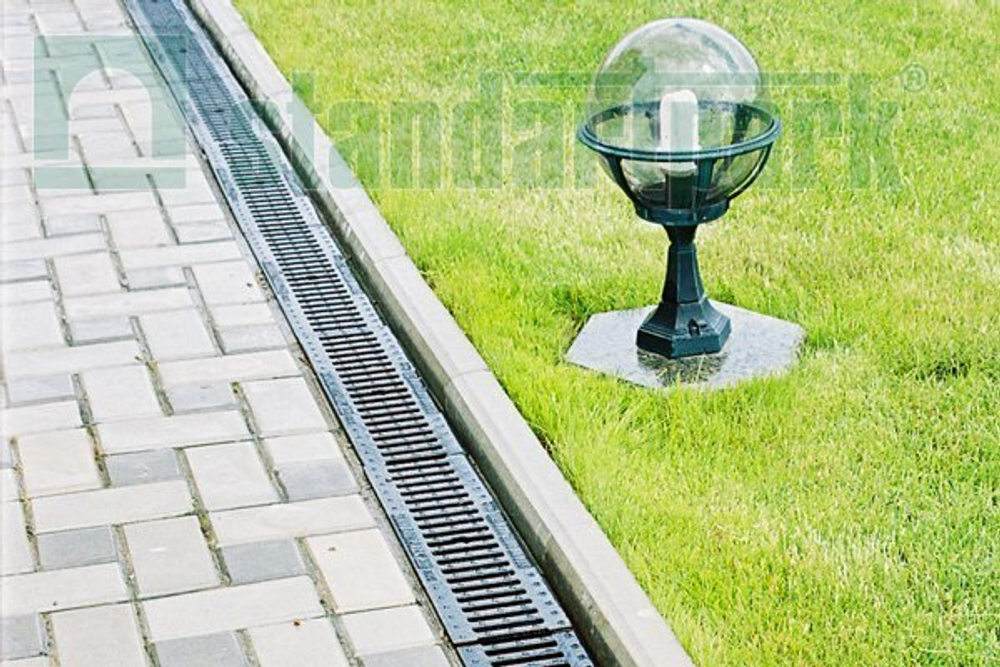 Лоток водоотводный полимербетонный CompoMax Basic DN100 h100