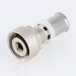 Муфта пресс с накидной гайкой 16мм x ¾"ек Valtec VTc.712.NE.1605