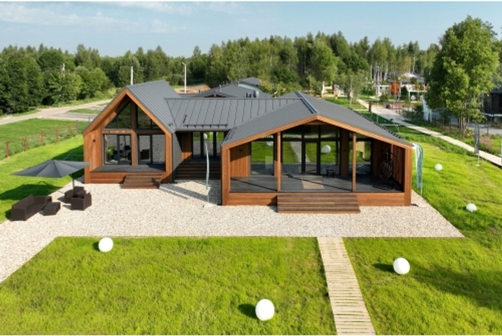 Кликфальц Grand Line 0,5 Rooftop Бархат с пленкой на замках RAL 7024 мокрый асфальт